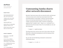 Tablet Screenshot of devplant.net